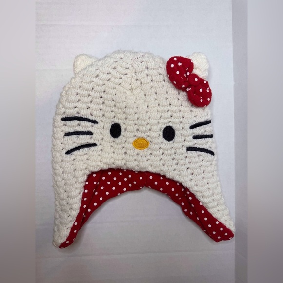 Vintage Hello Kitty by SANRIO 2012 Women’s Beanie Hat - Picture 1 of 4